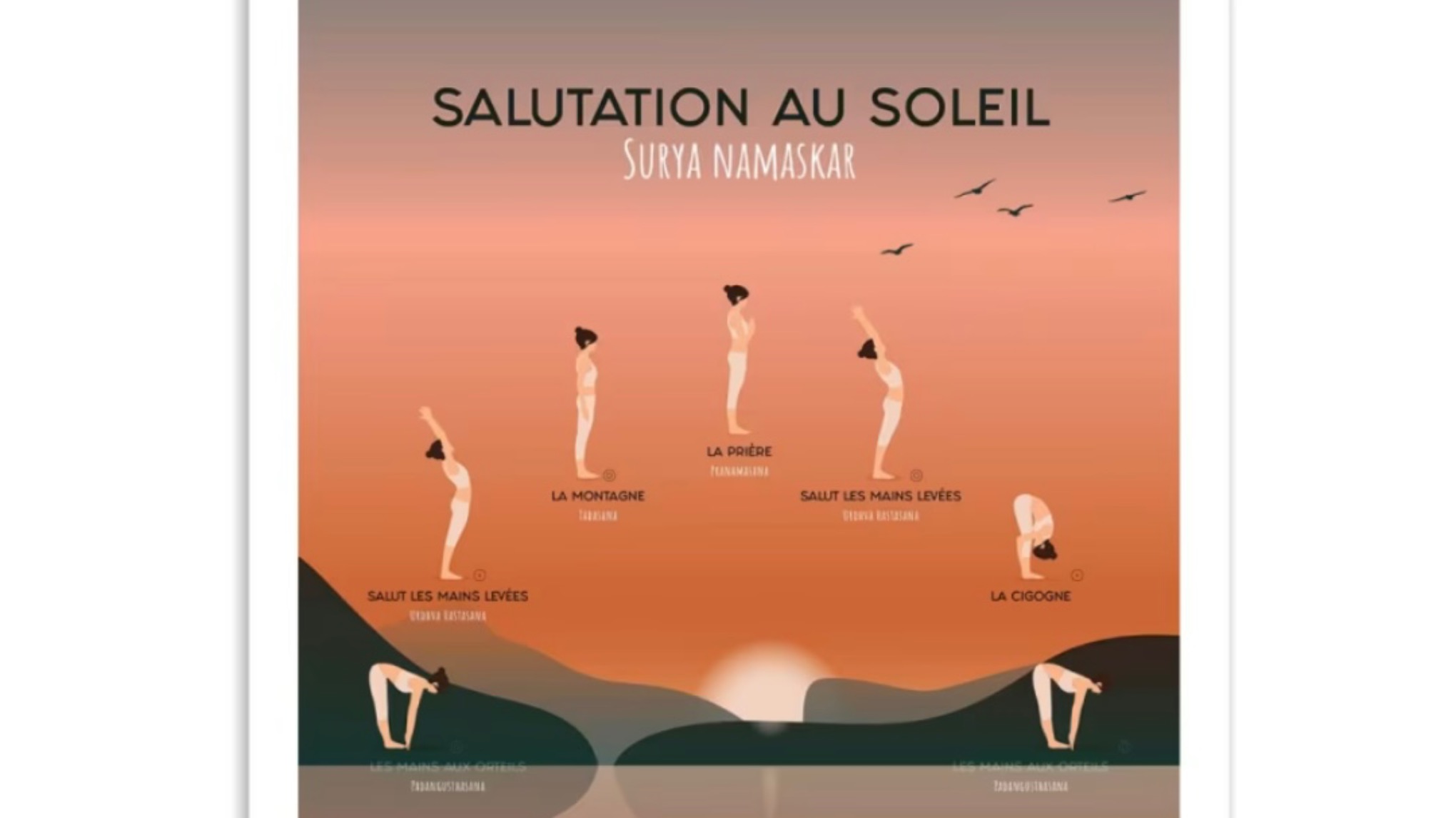 Solstice hiver : 108 salutations au soleil