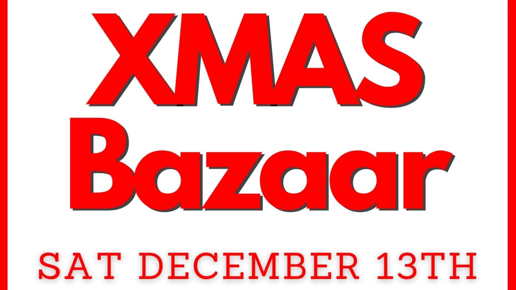 XMAS BAZAR _ Free raffle ticket for everyone attending Saturday’s classes