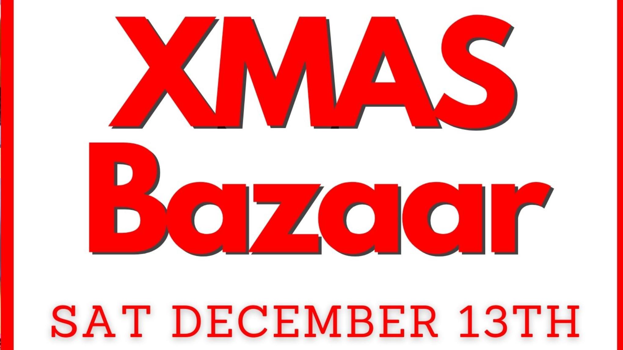 XMAS BAZAR _ Free raffle ticket for everyone attending Saturday’s classes