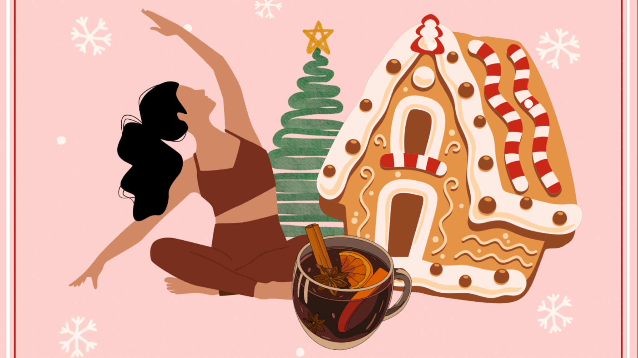 Christmas Yoga & Gingerbread House workshop