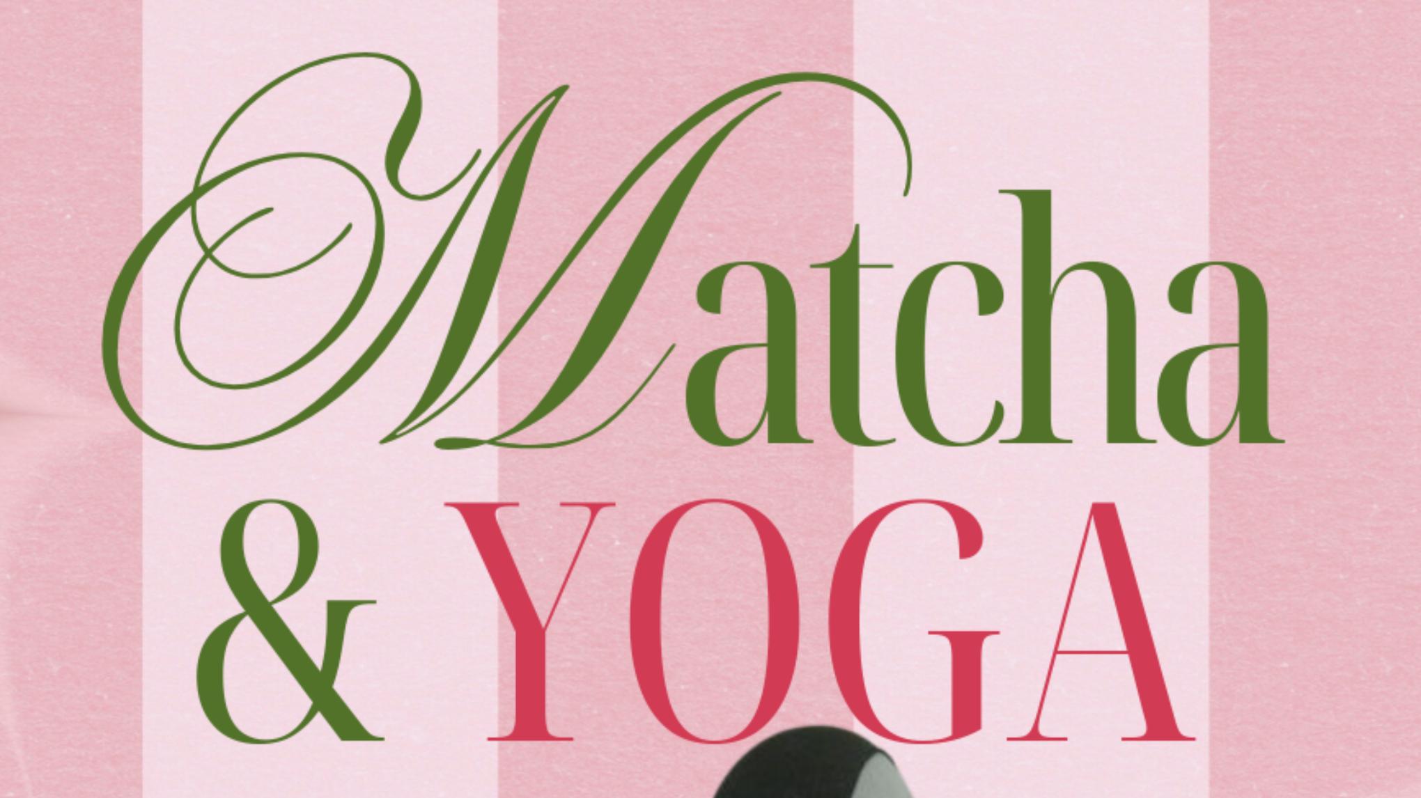 Emi x Matcha Society — Yoga & Matcha au Pop-Up ! ✨