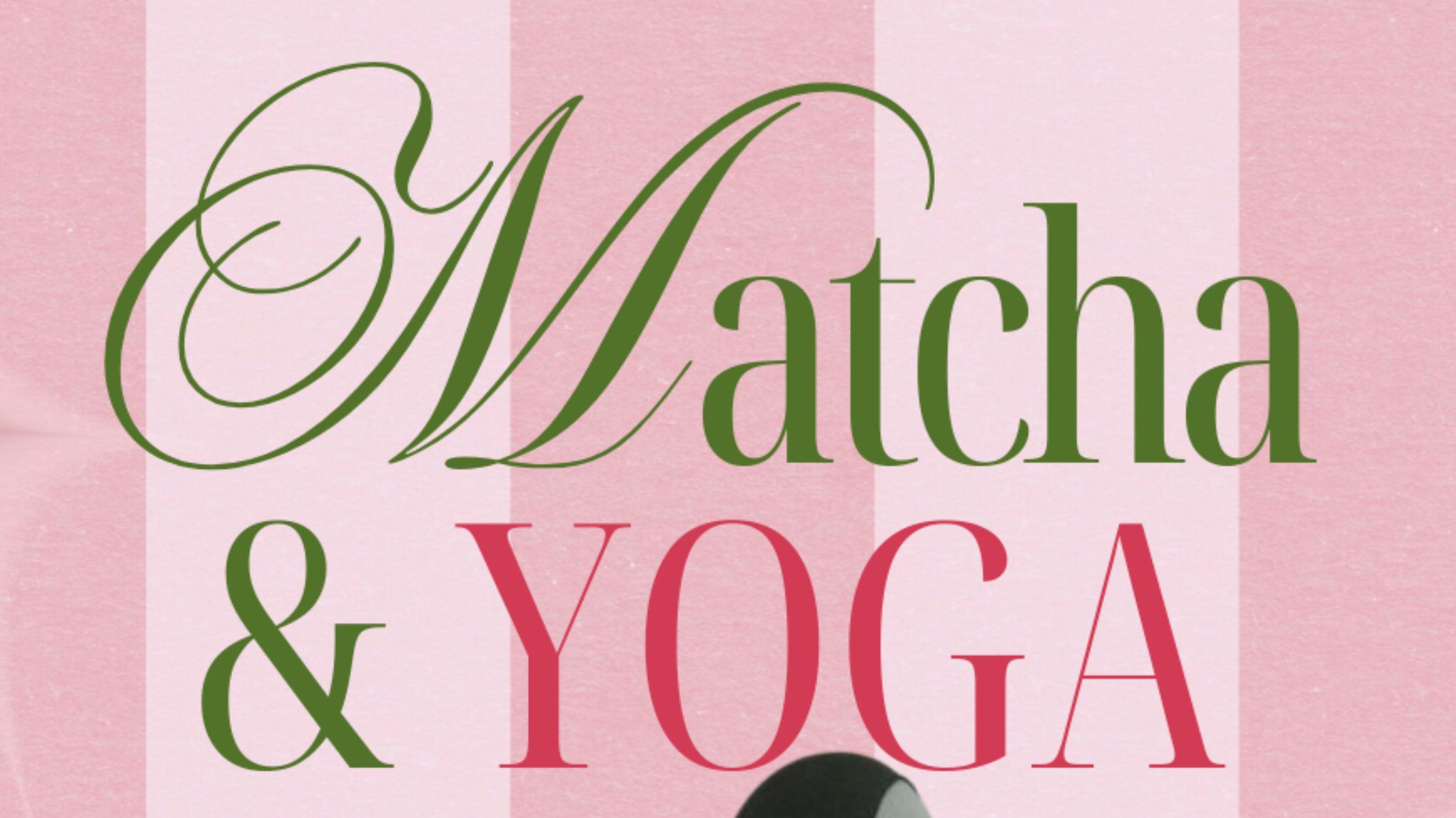Emi x Matcha Society — Yoga & Matcha au Pop-Up ! ✨
