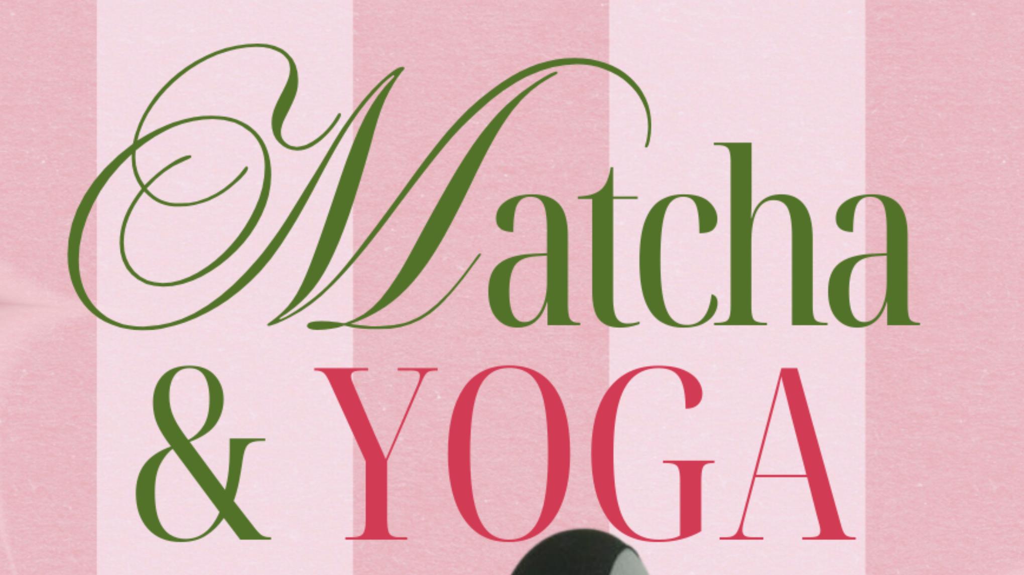 Emi x Matcha Society — Yoga & Matcha au Pop-Up ! ✨