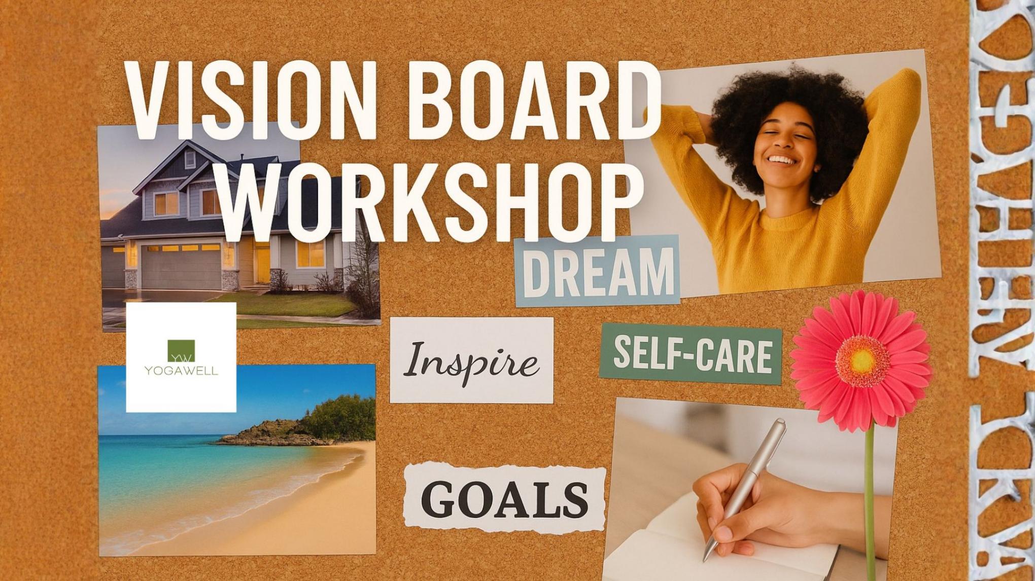 Vision Board Workshop & Champagne Toast