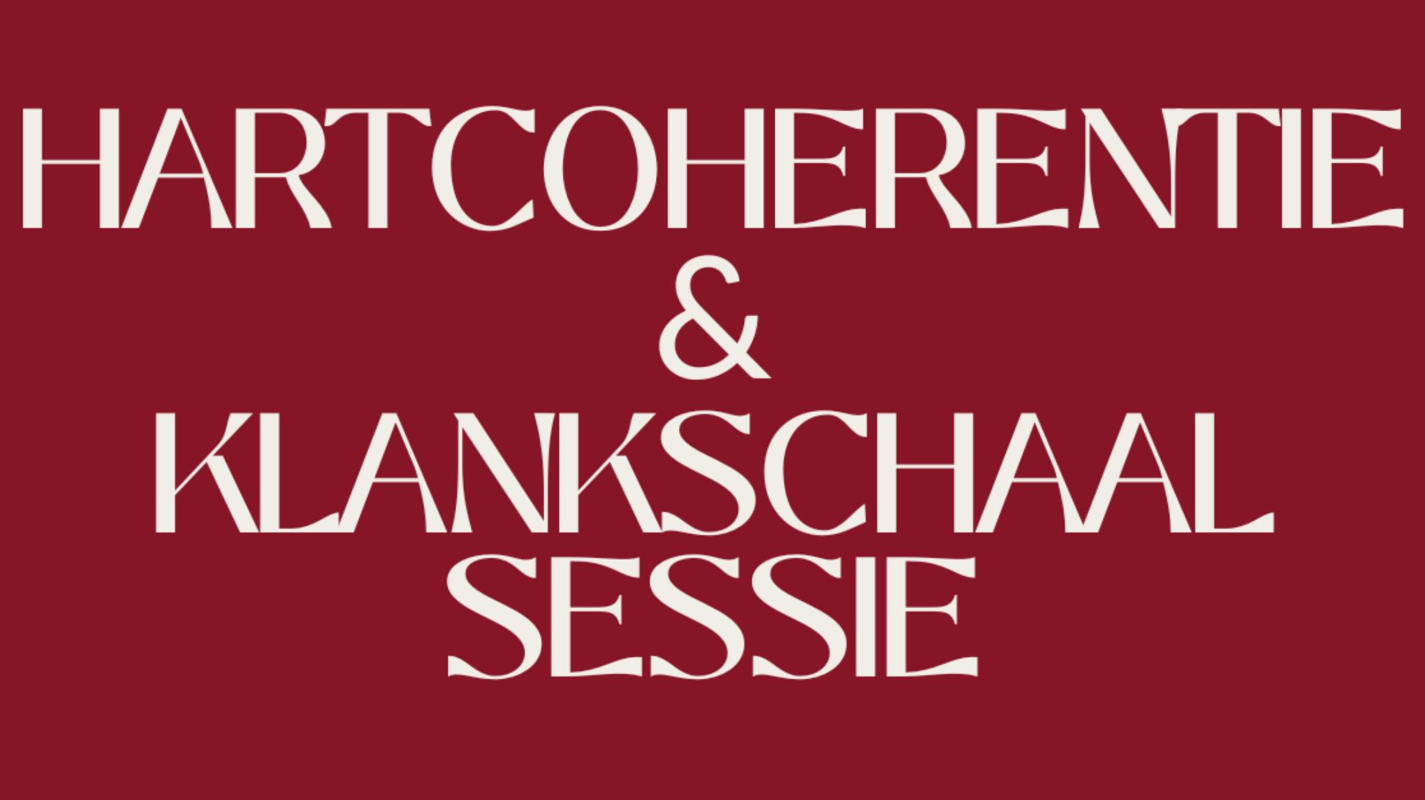 Hartcoherentie & Klankschaal sessie - door Tamara