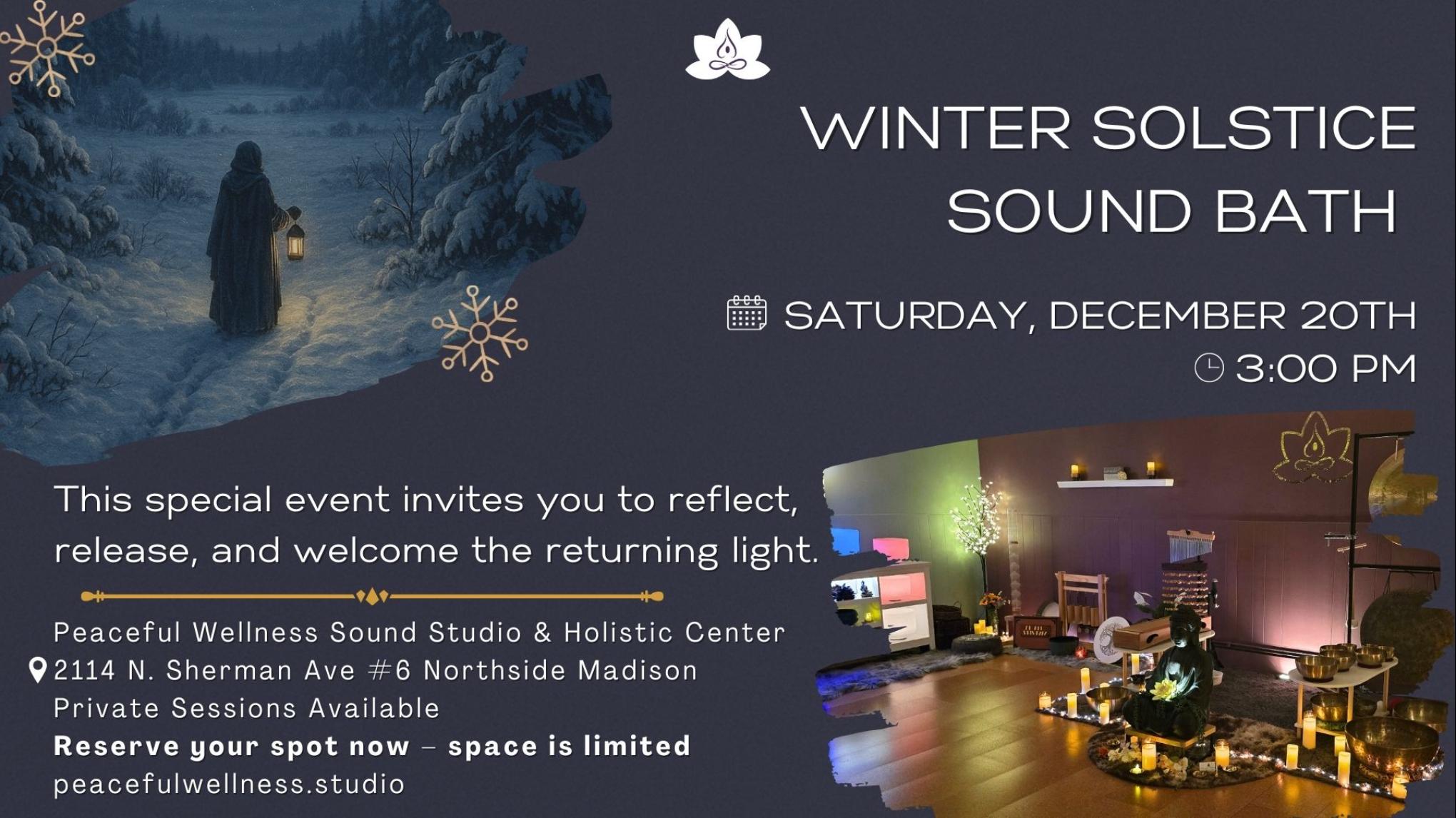 MADISON Winter Solstice Sound Bath