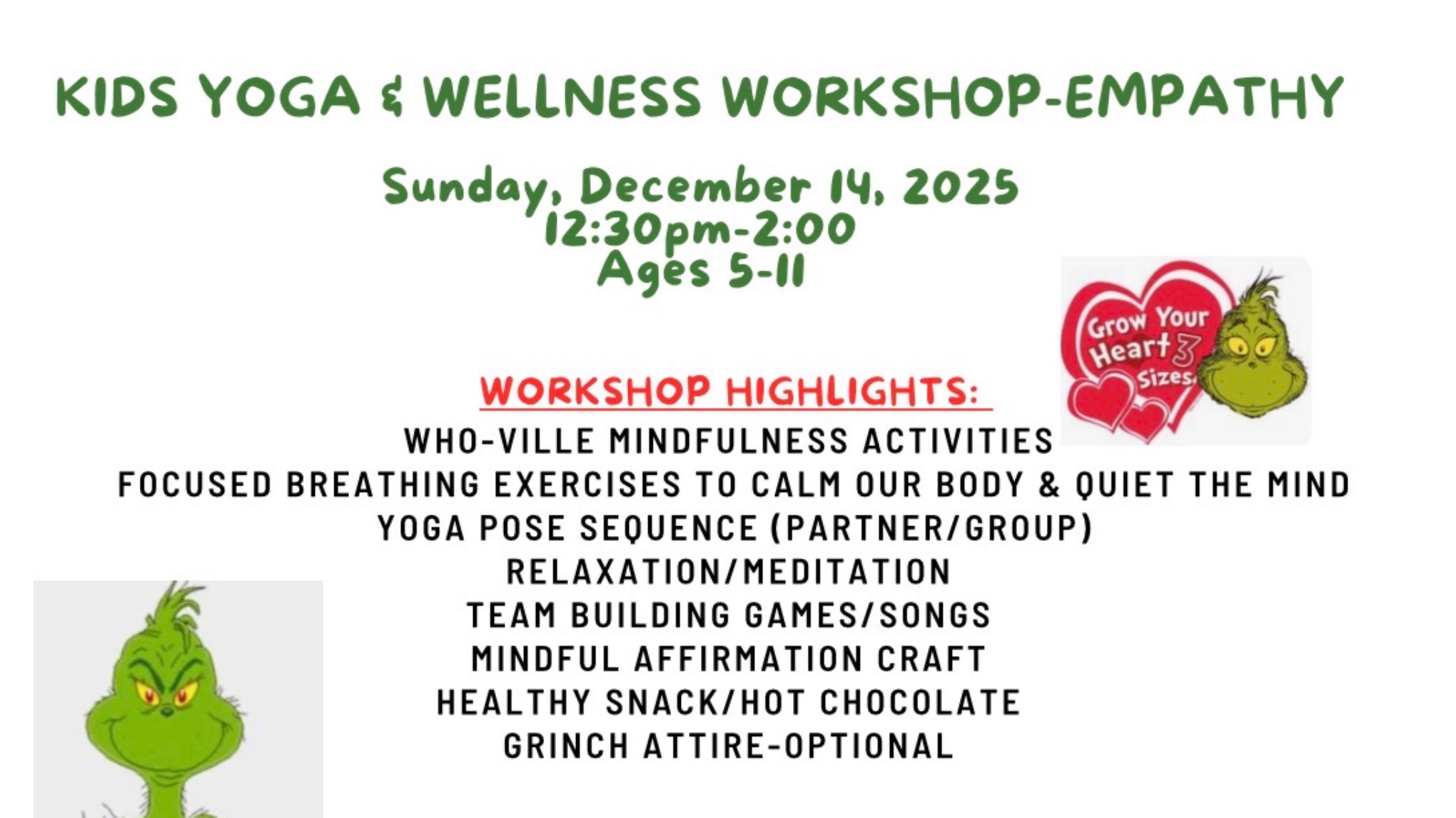 Kids Wellness Workshop