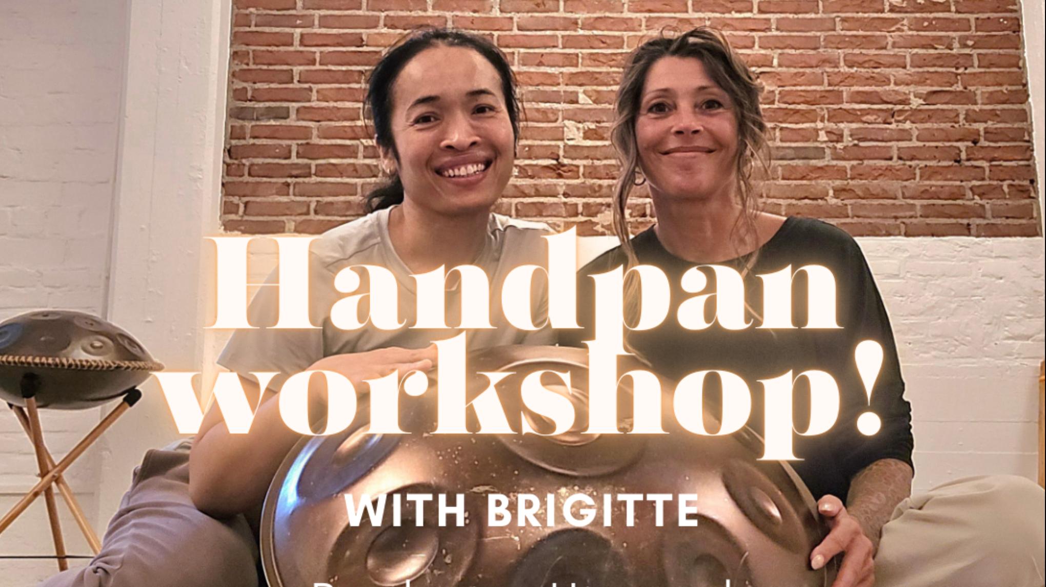 Handpan workshop with Brigitte | Booking via: Hipsy