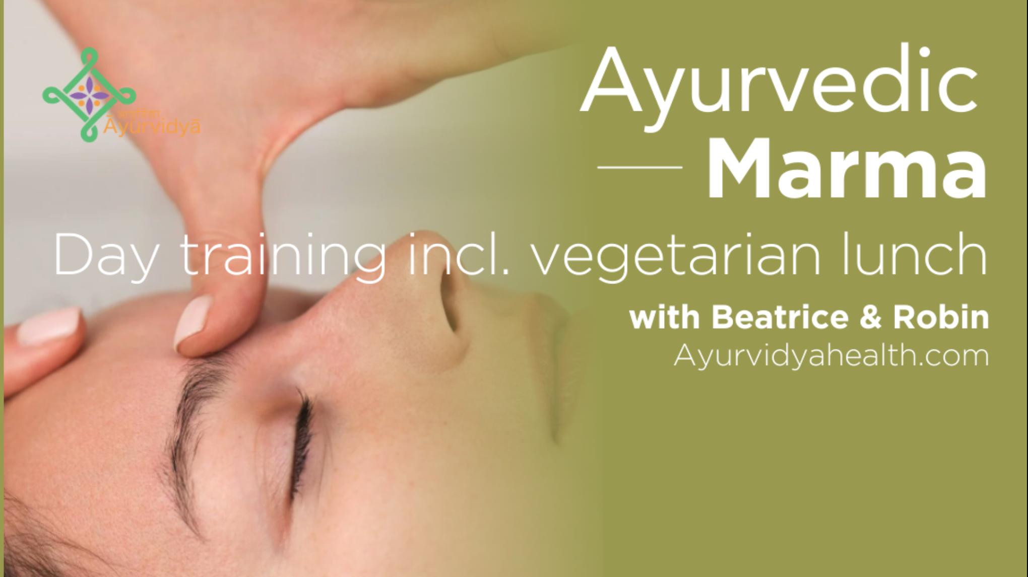 Marma therapy day training with vegetarian lunch included | MARMADAY 5% off