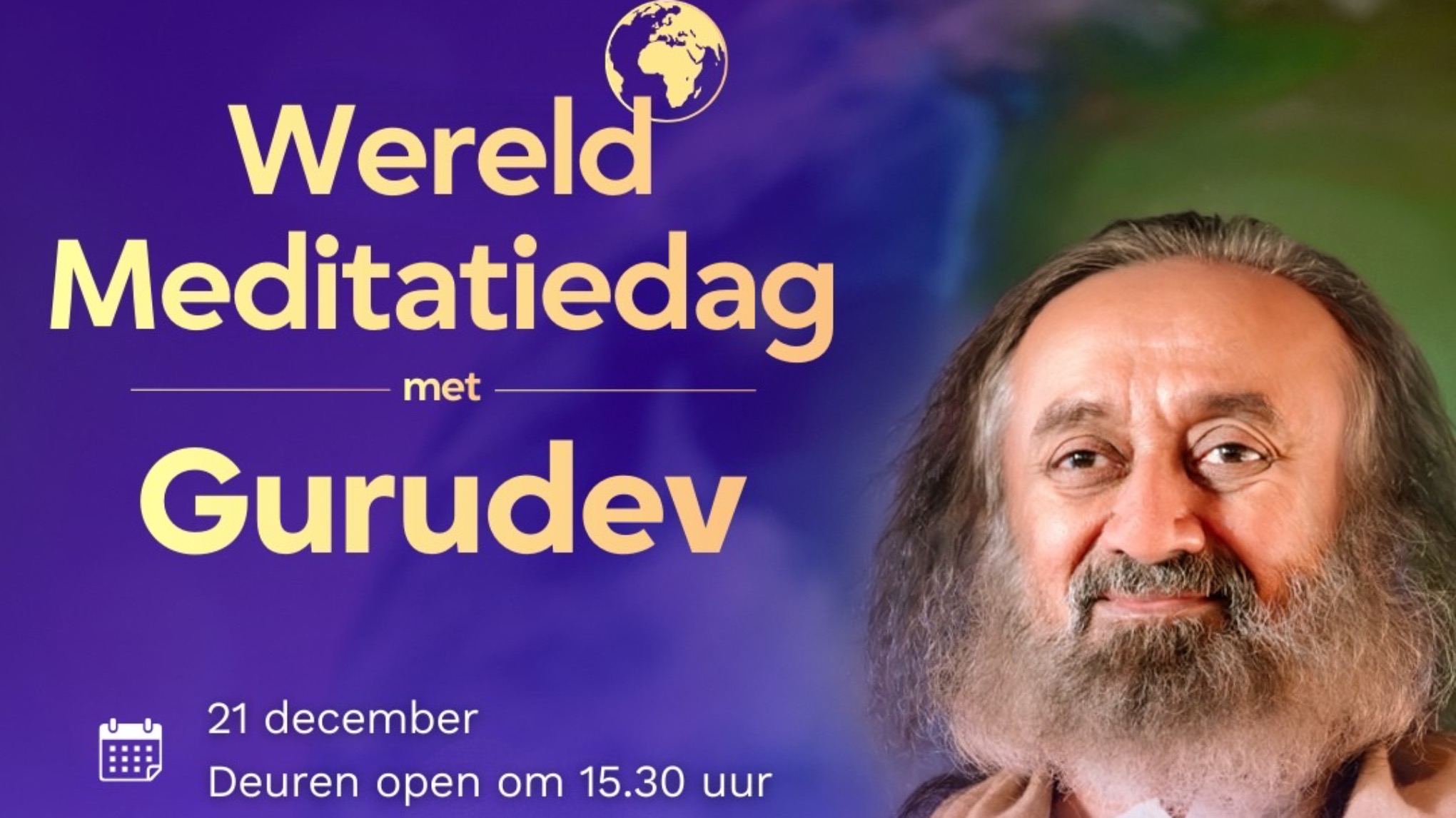 Wereld Meditatie met Gurudev