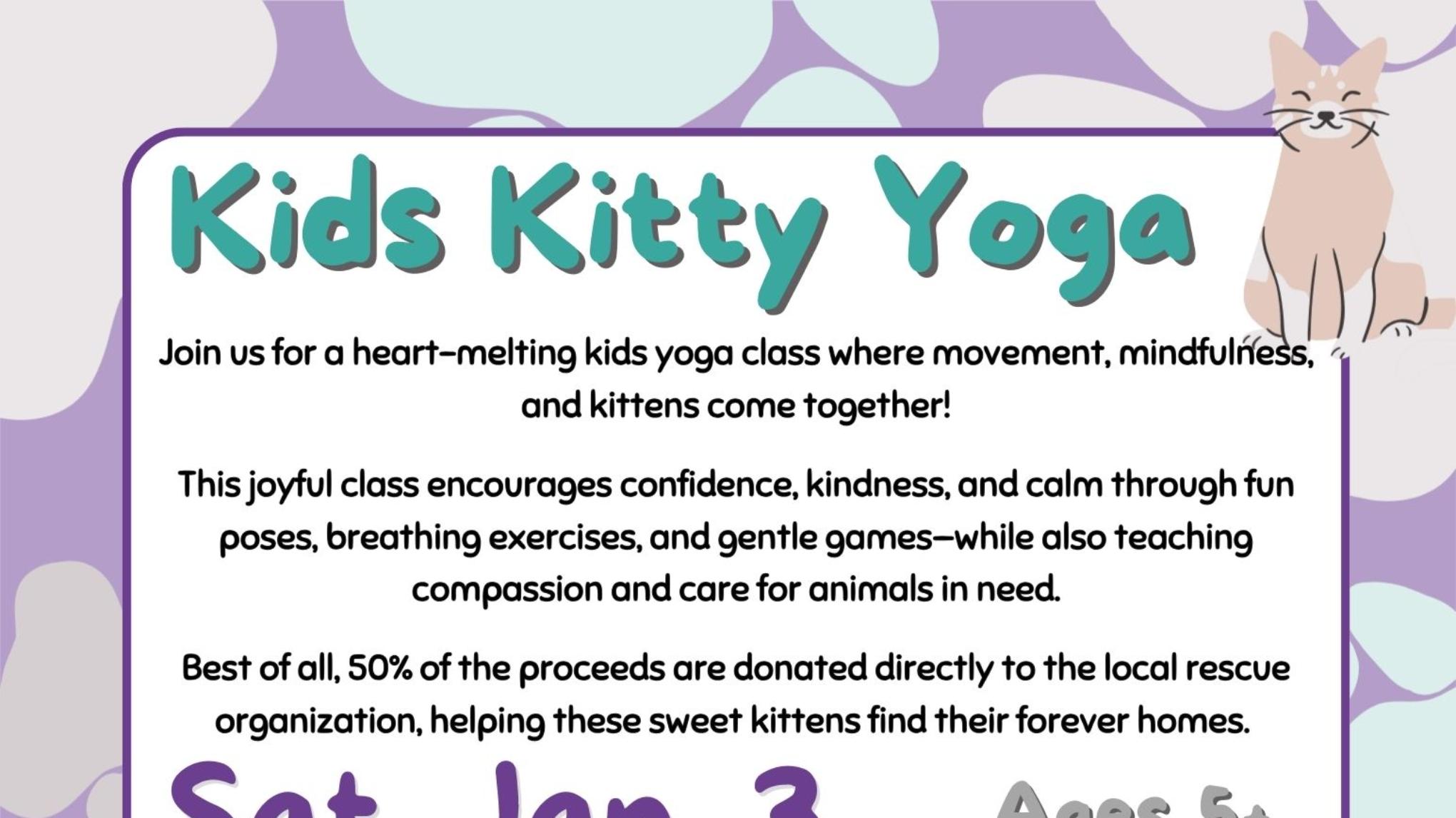 Kitty Yoga for Kids