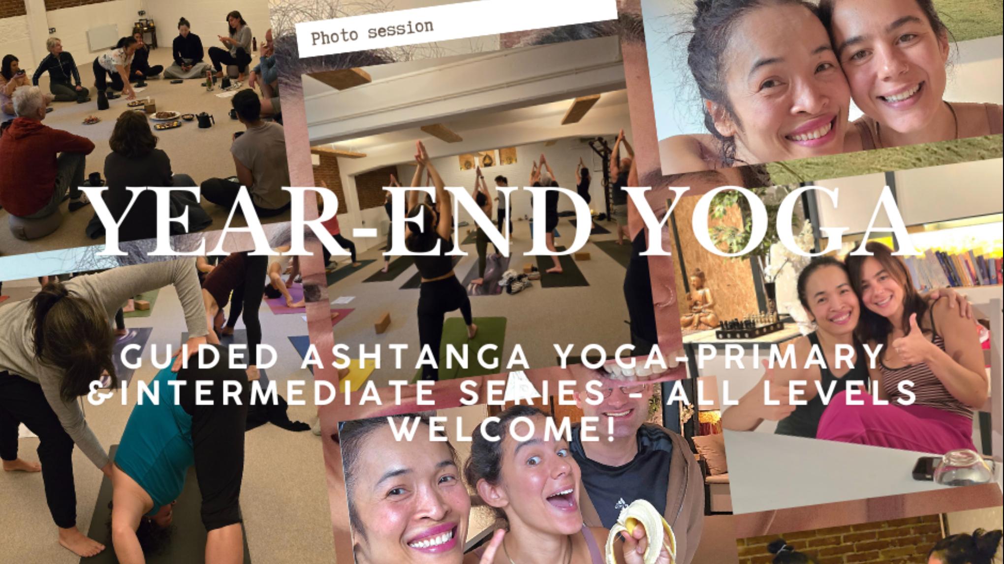 Year-End Guided Ashtanga – Primary & Intermediate, All Levels Welcome