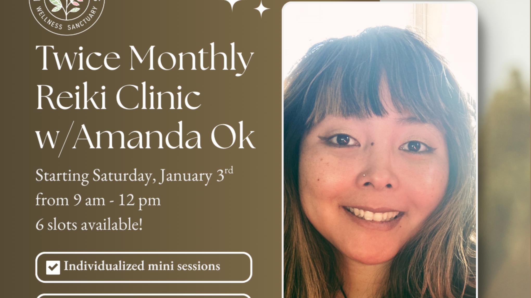 Reiki Clinic - Mini Session