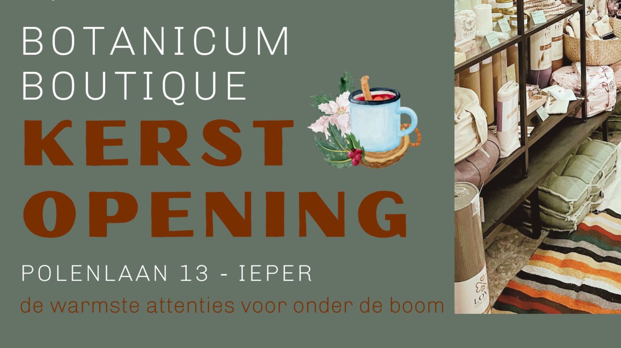 Kerstopening Botanicum.boutique