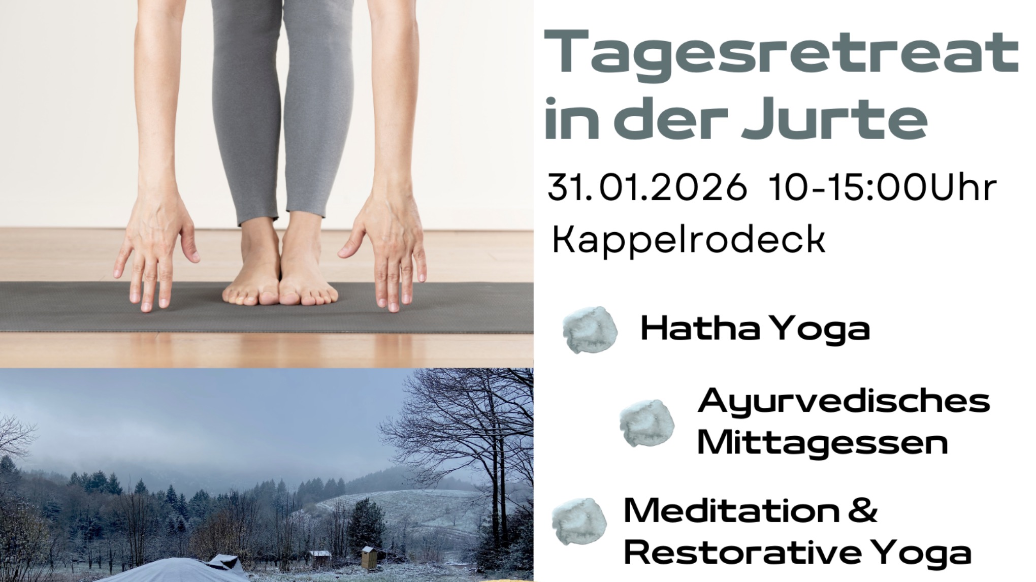 Tagesretreat Jurte