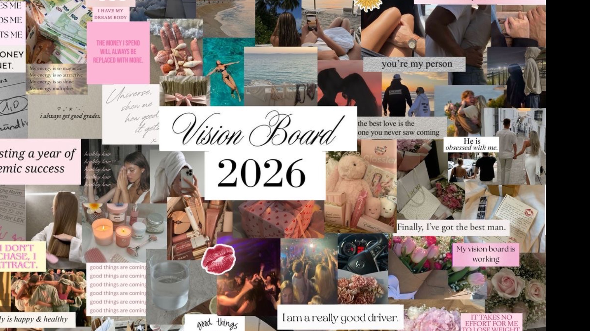 ATELIER PILATES & VISION BOARD 2026