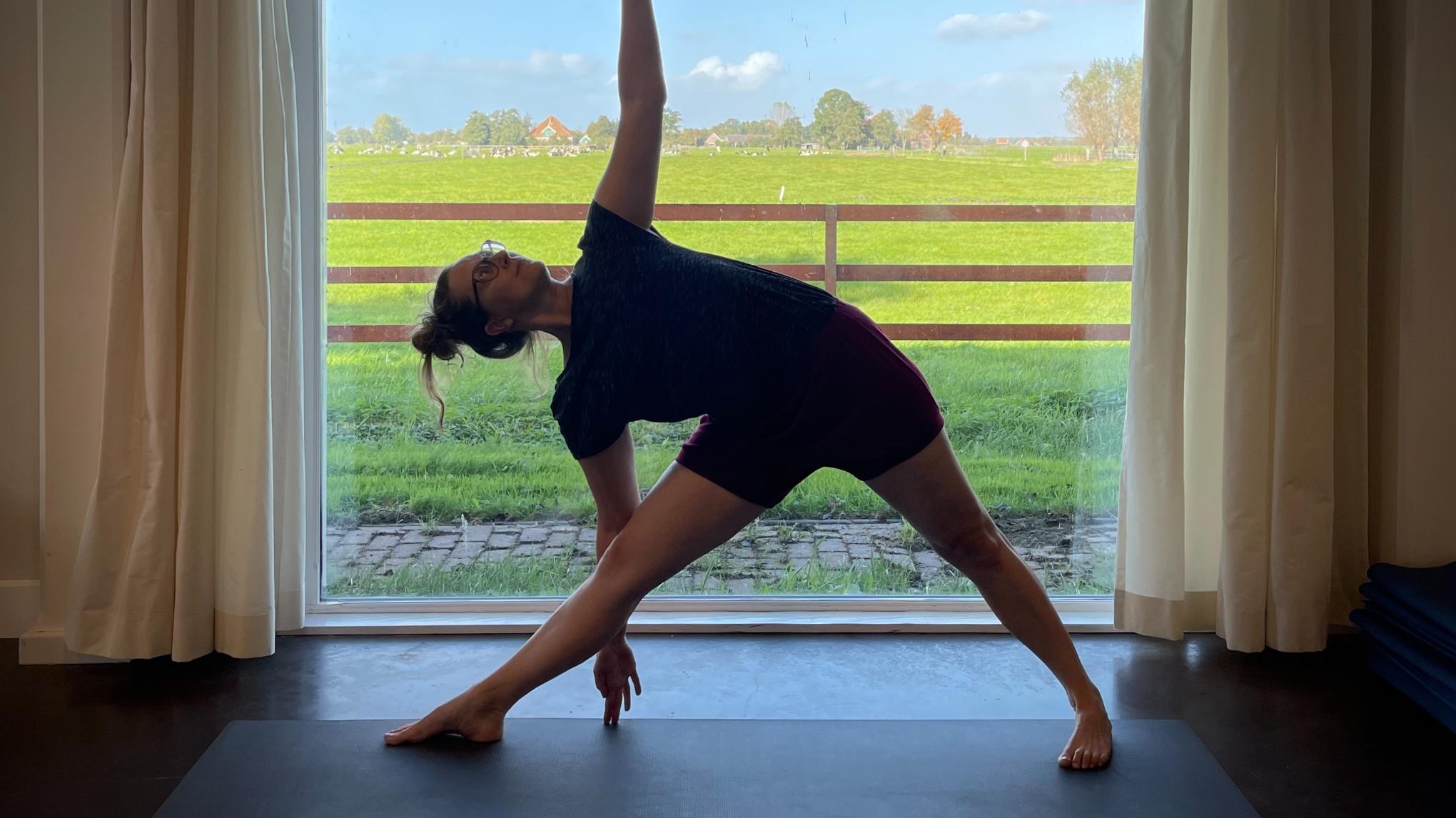 Iyengar Yoga Weekend workshop met Laura