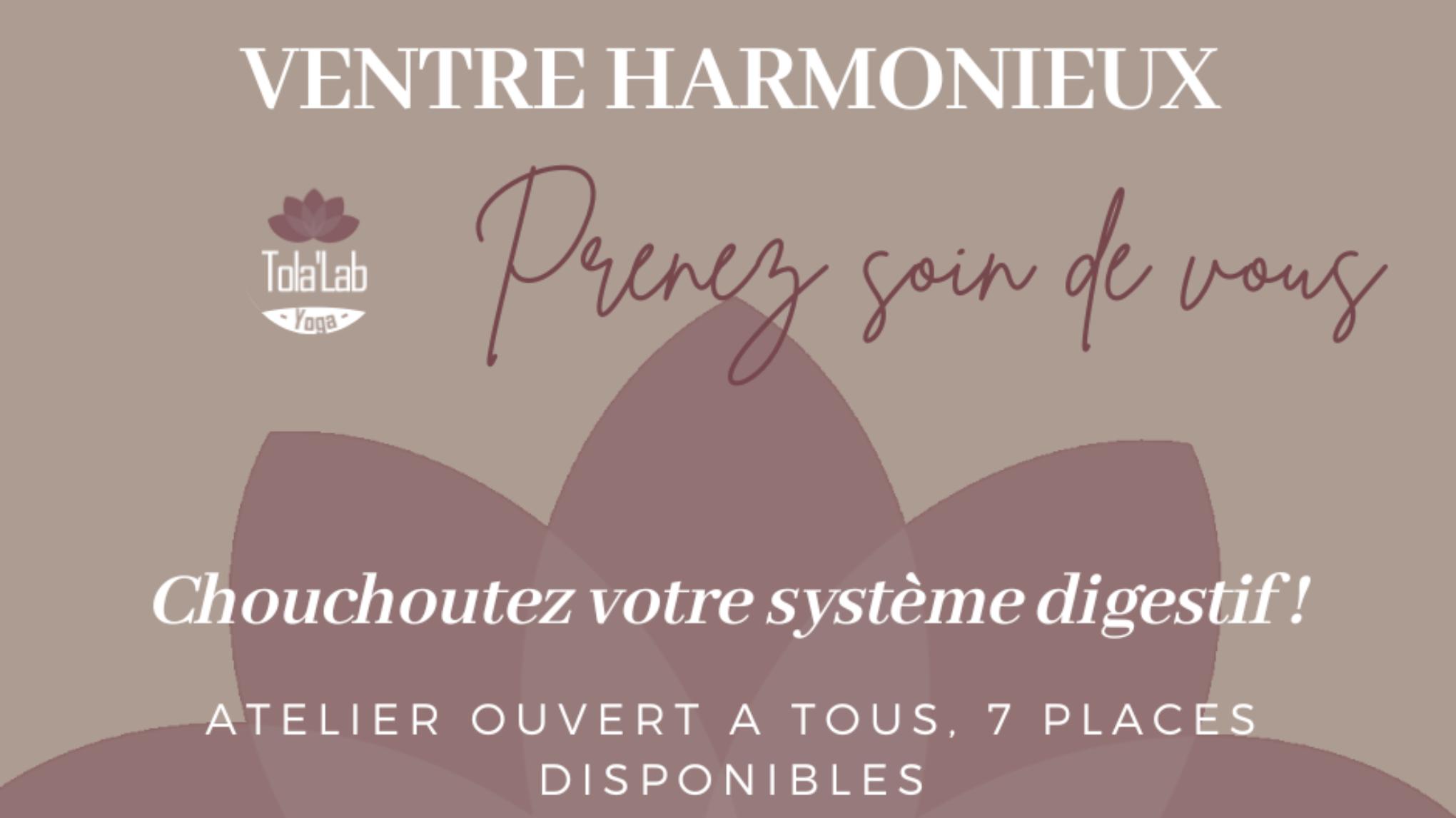 Atelier ventre harmonieux