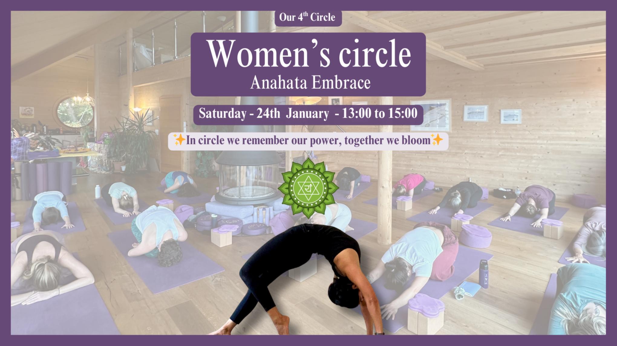 💚 Anahata Embrace: Heart Awakening Women’s Circle 🧘‍♀️