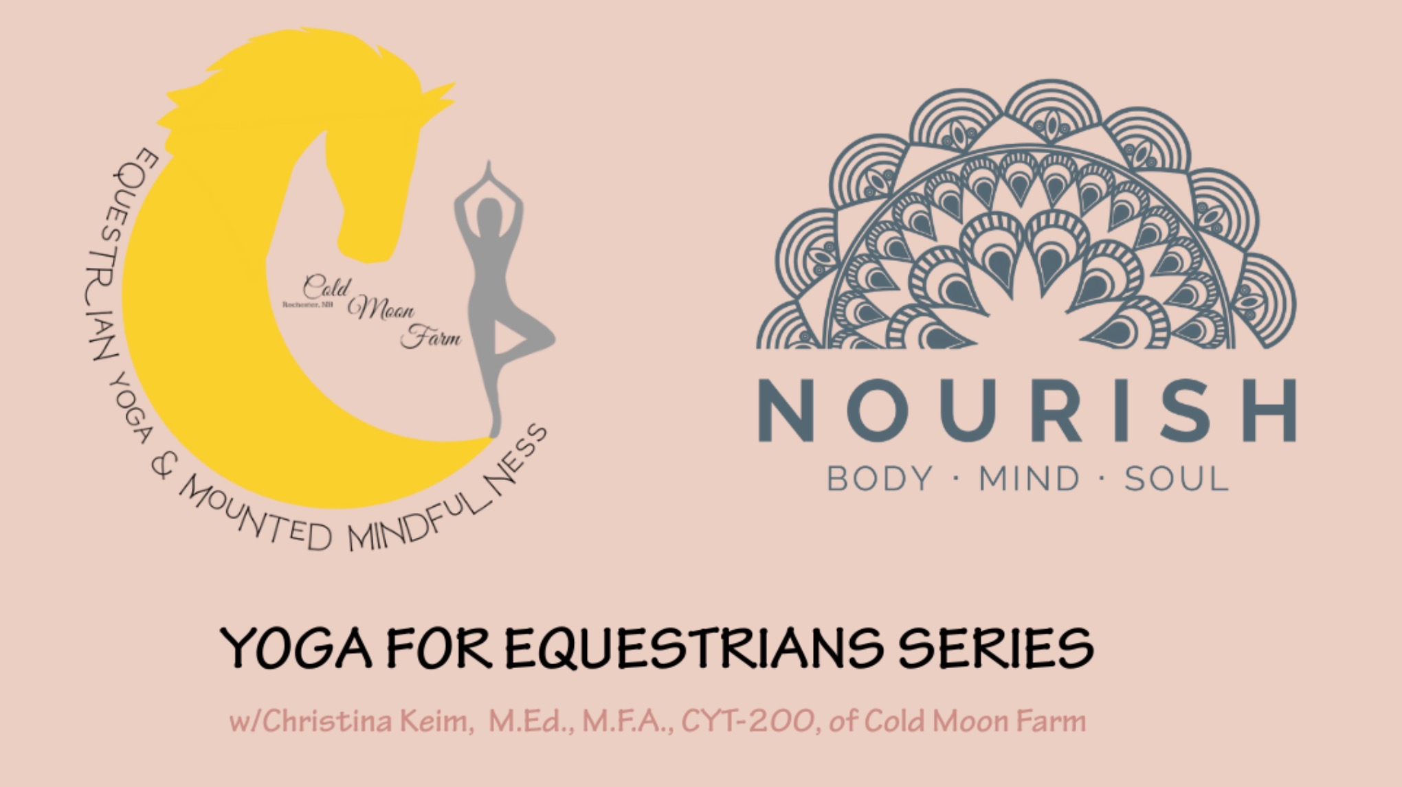Yoga for Equestrians: The Physical Body and Horsemanship, via Zoom