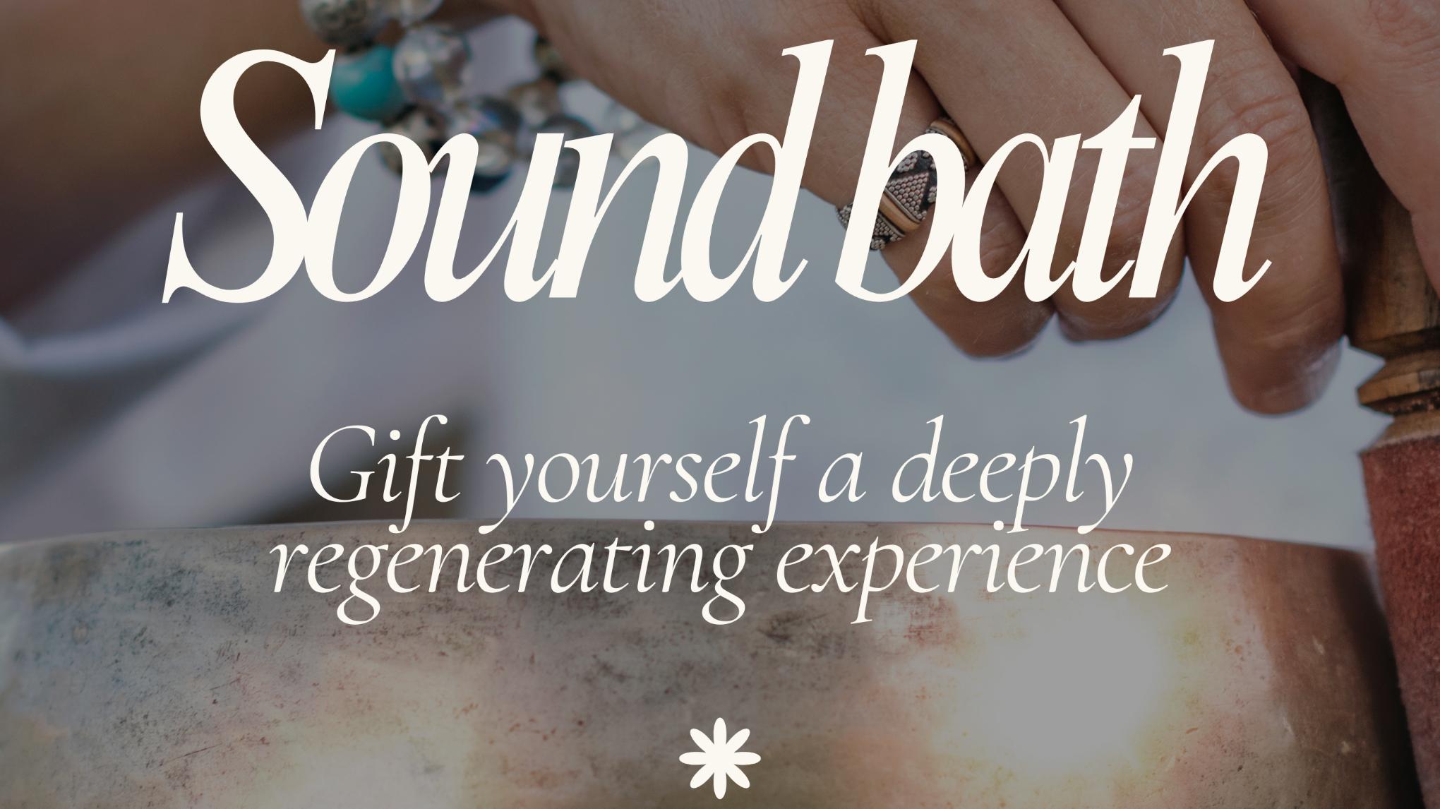 Soundbath - Bagno sonoro