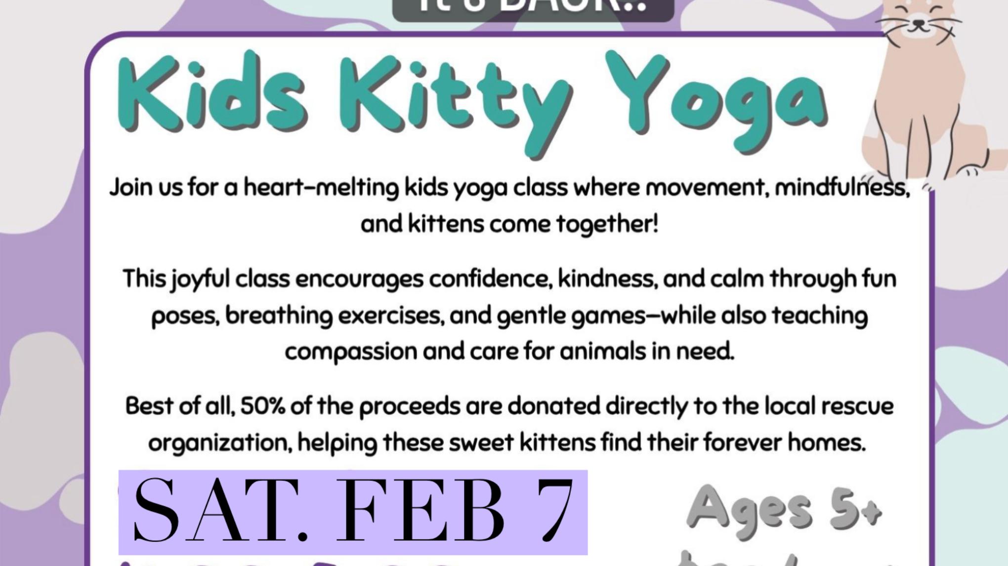 Kitty Yoga for Kids