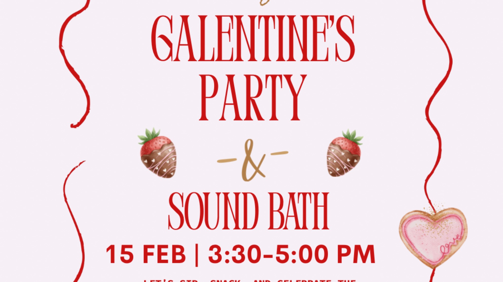 Galentines Day Partywith Sound Bath