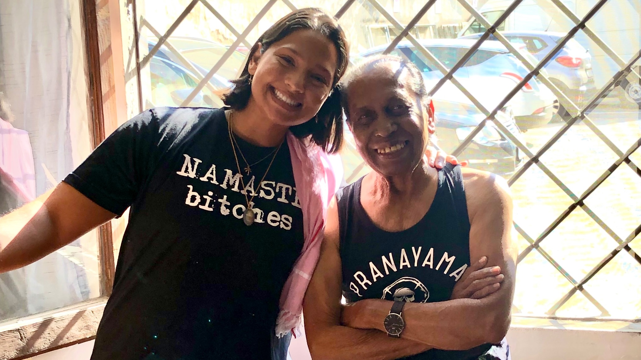 Manju & Sathu Jois:  workshop on yoga therapy