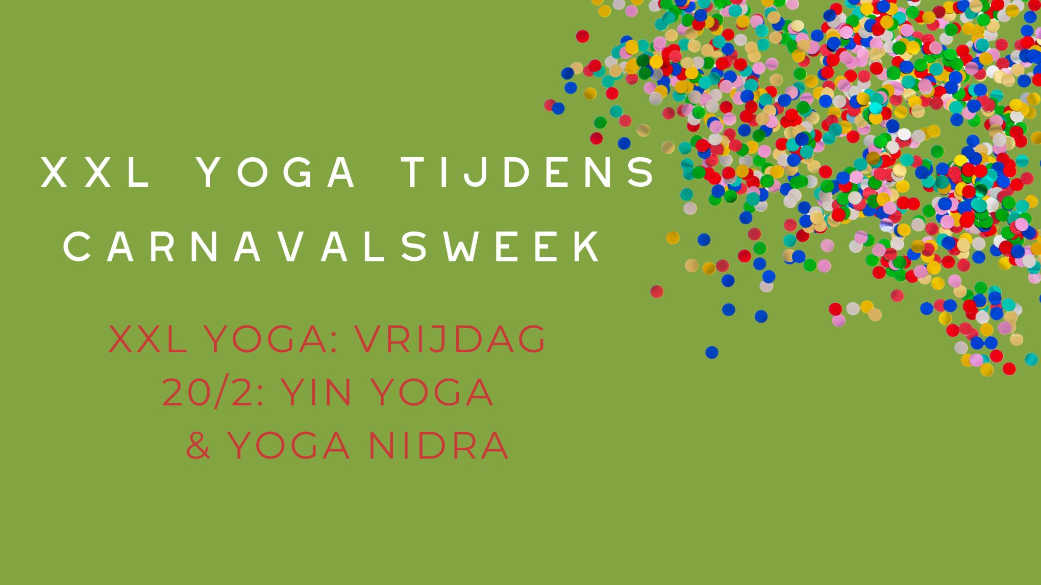 Yoga XXL  les : yin yoga & yoga Nidra