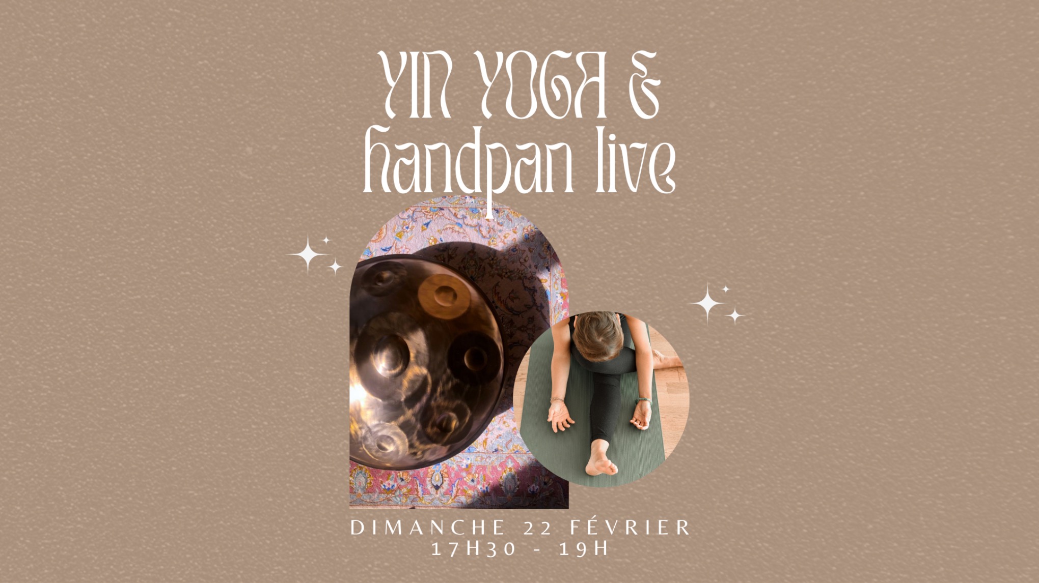 Yin yoga & handpan live