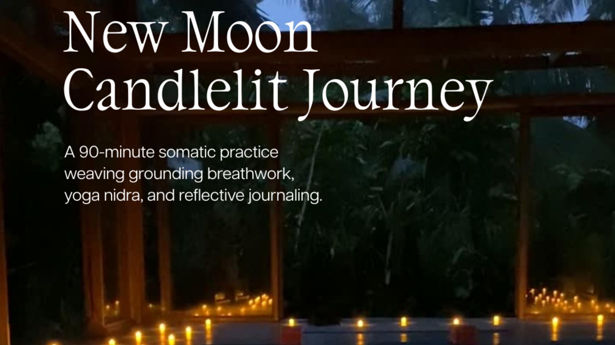 New Moon Candlelit Journey