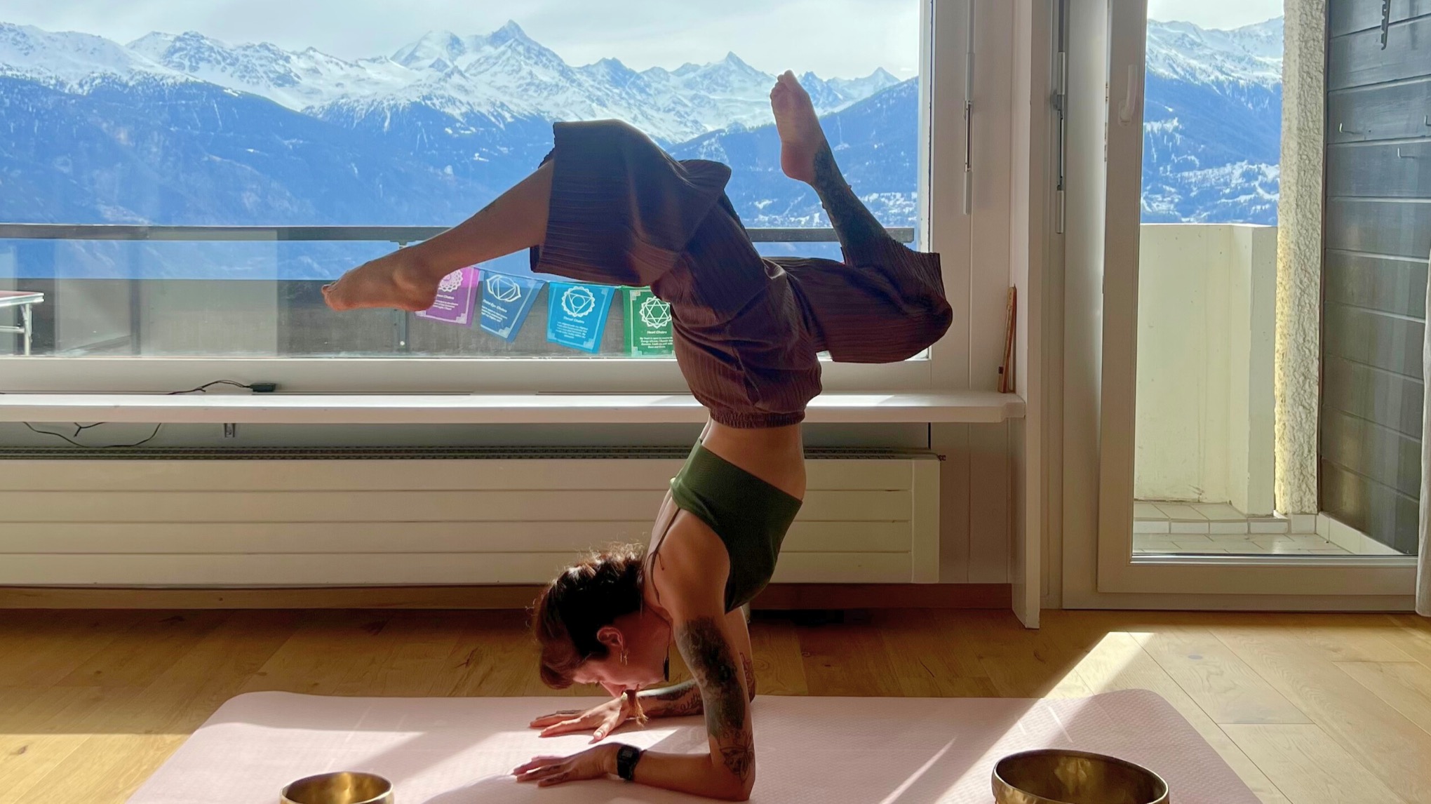 Workshop Inversions · L'équilibre sur la tête & sur les avant-bras