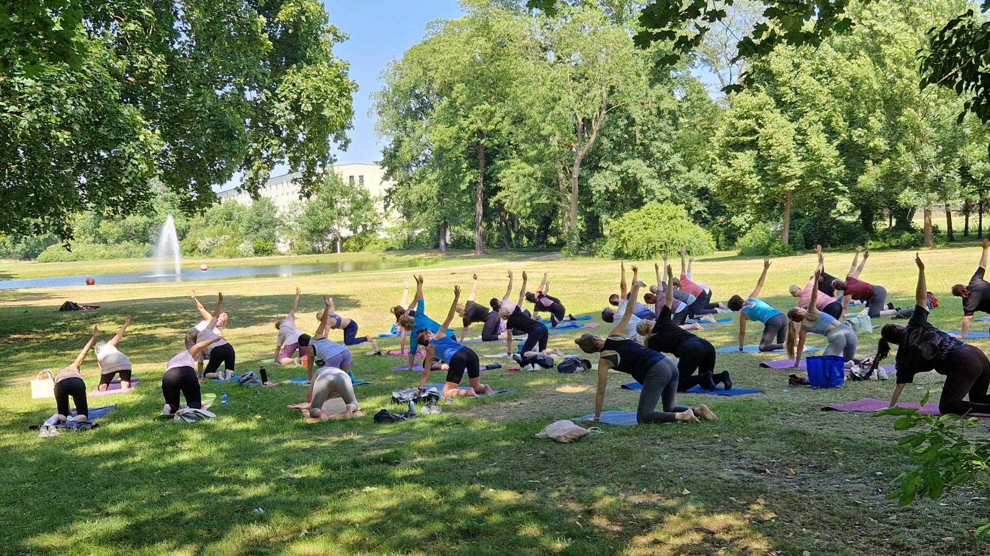 Pilates im Schlosspark Oranienburg