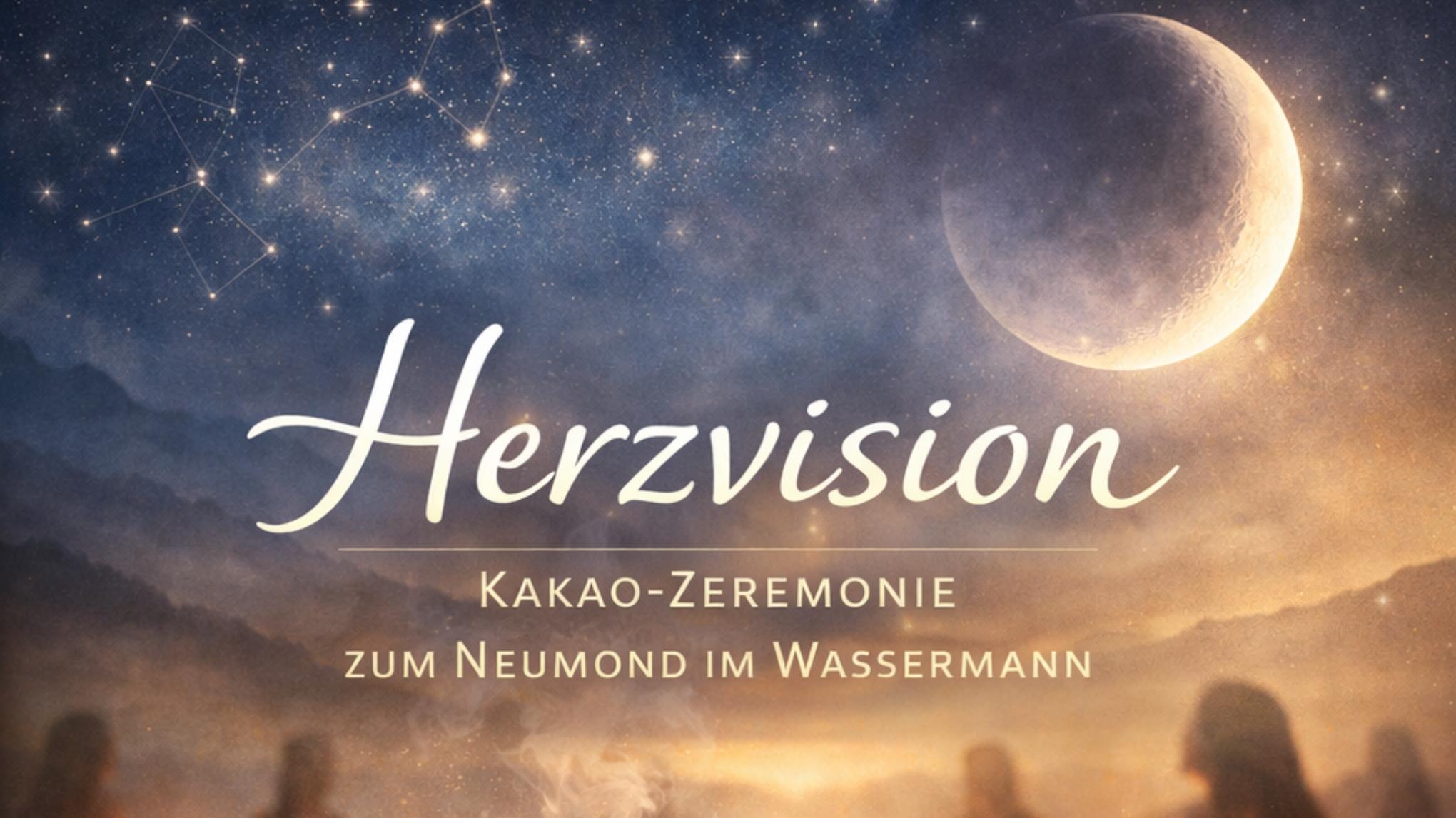 Neumond im Wassermann - Kakao & Yin Yoga Spezial