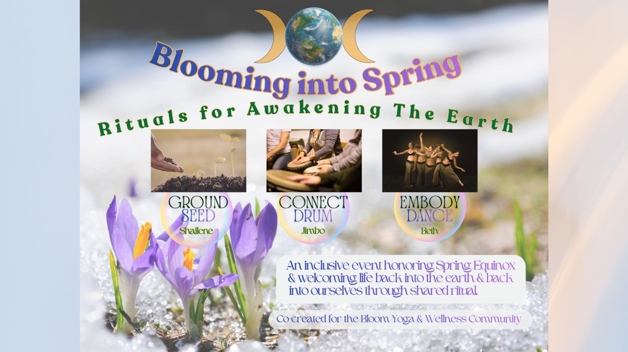 Blooming Into Spring ~ Rituals for Awakening the Earth