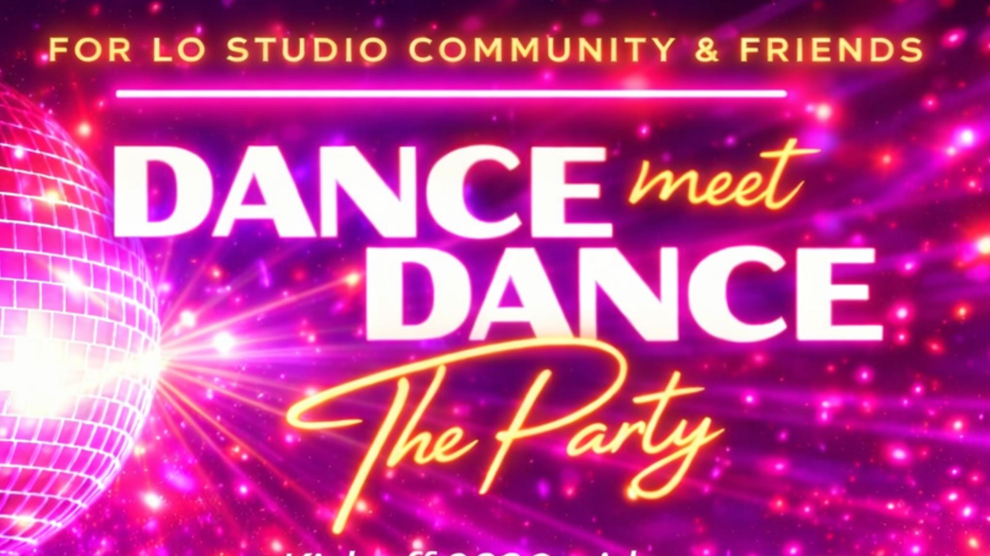 DANCE MEET DANCE _ January 29th _ From 6PM to 9PM