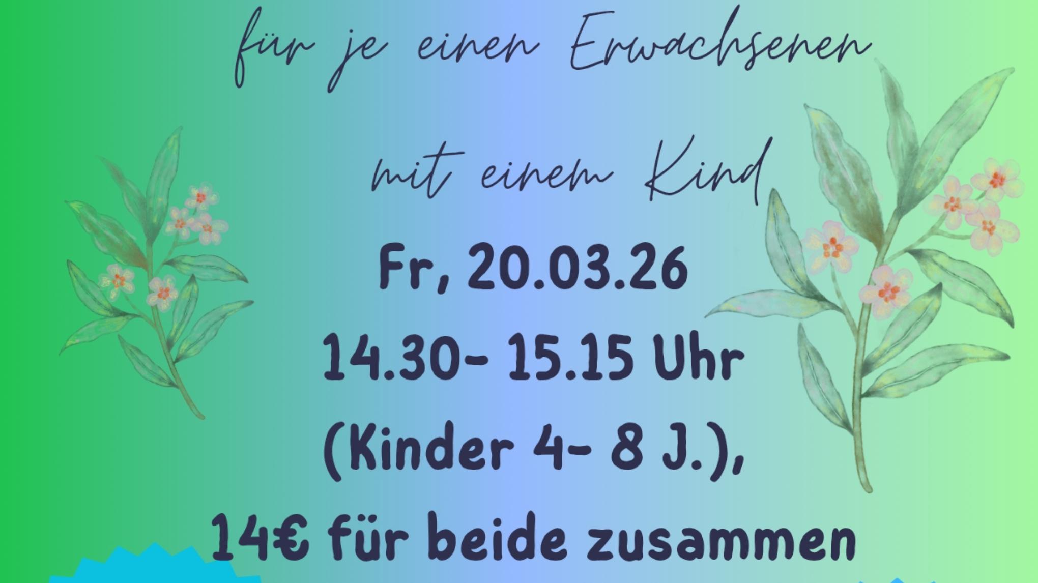 Familien-Yoga im Frühling (für Kinder 4-8 Jahre)