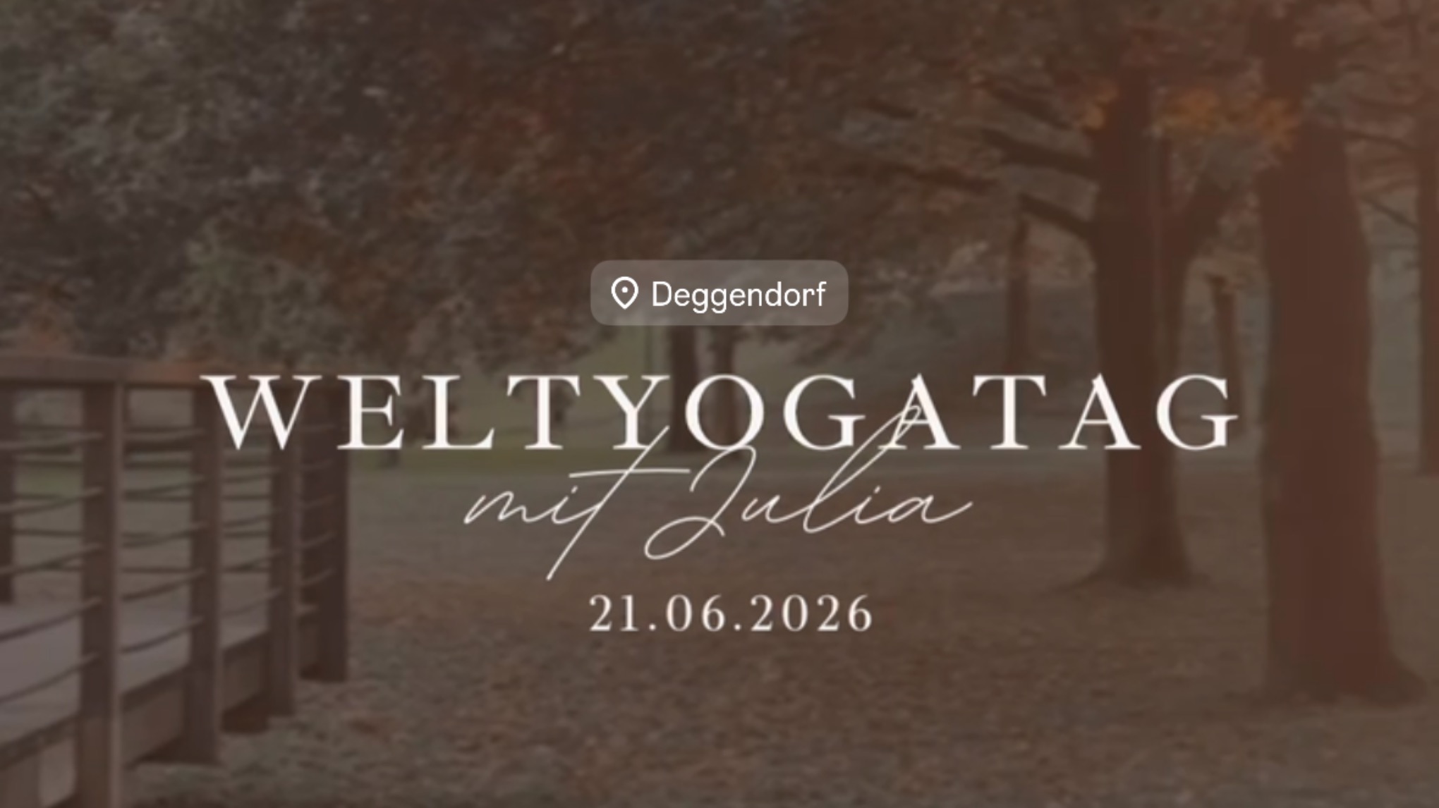 Weltyogatag 2026 - Gemeinsam in Bewegung 🌿 (Warteliste)