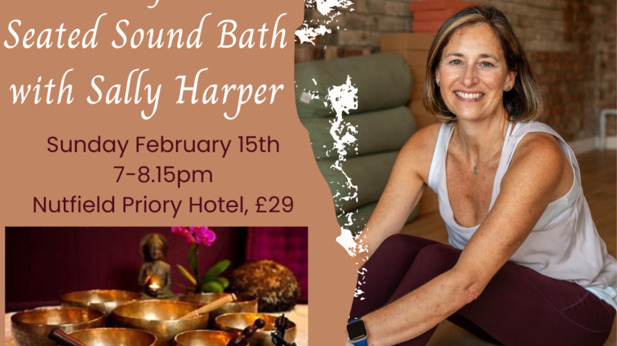 Blissful Seated Sound Bath