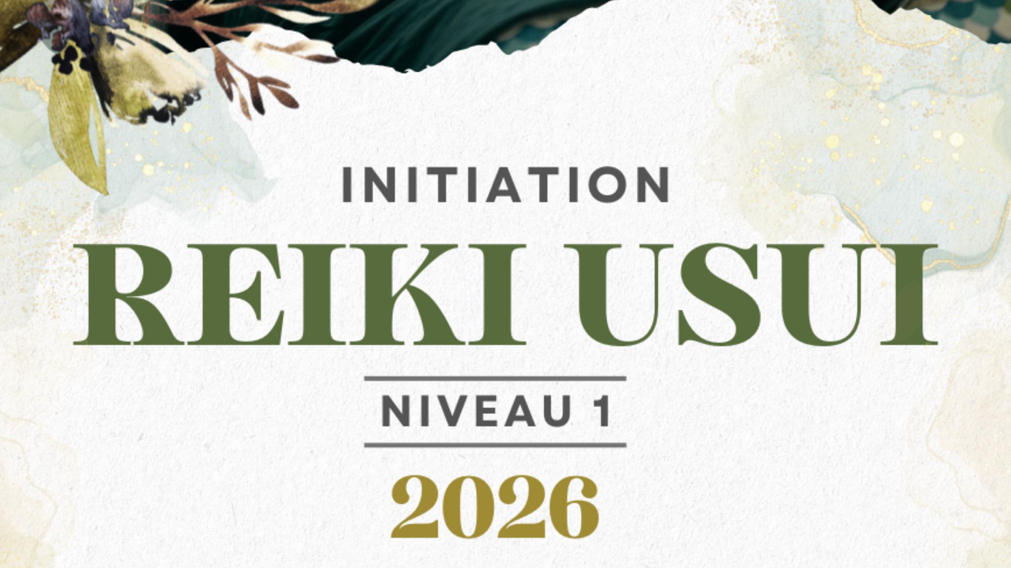 INITITATION REIKI USUI NIVEAU 1