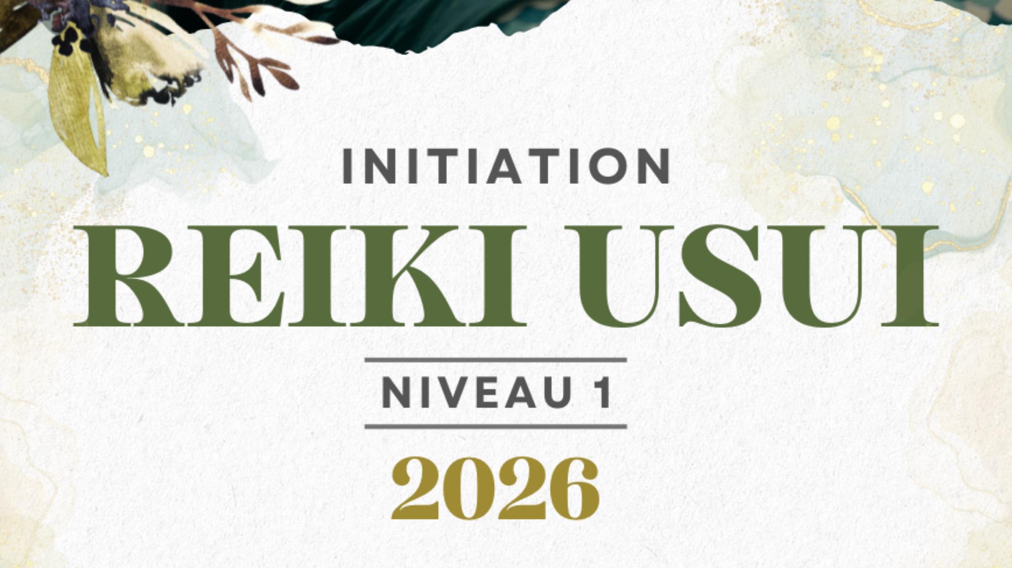 INITITATION REIKI USUI NIVEAU 1