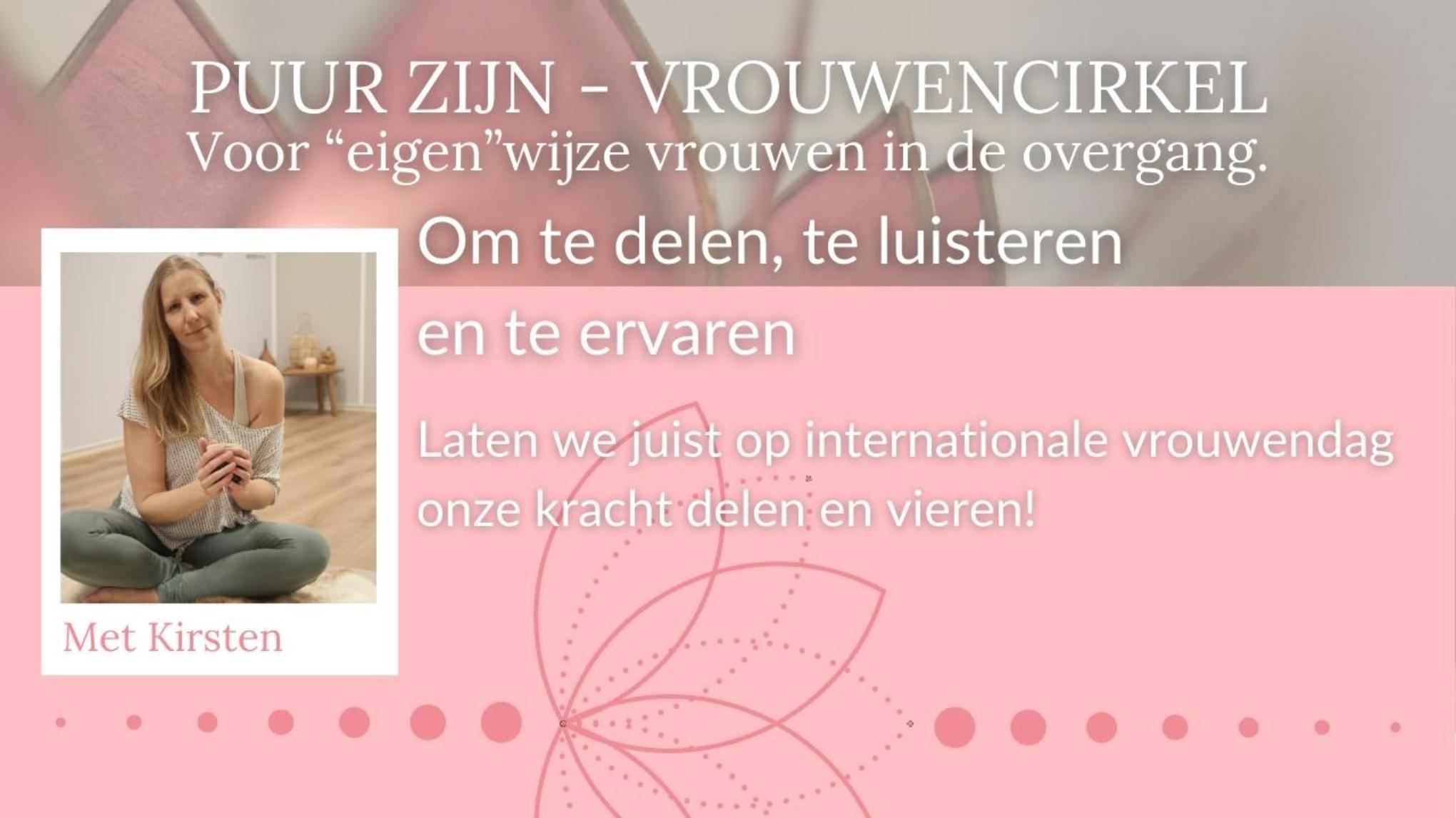PUUR ZIJN Vrouwencirkel - Voor "eigen"wijze vrouwen in de overgang