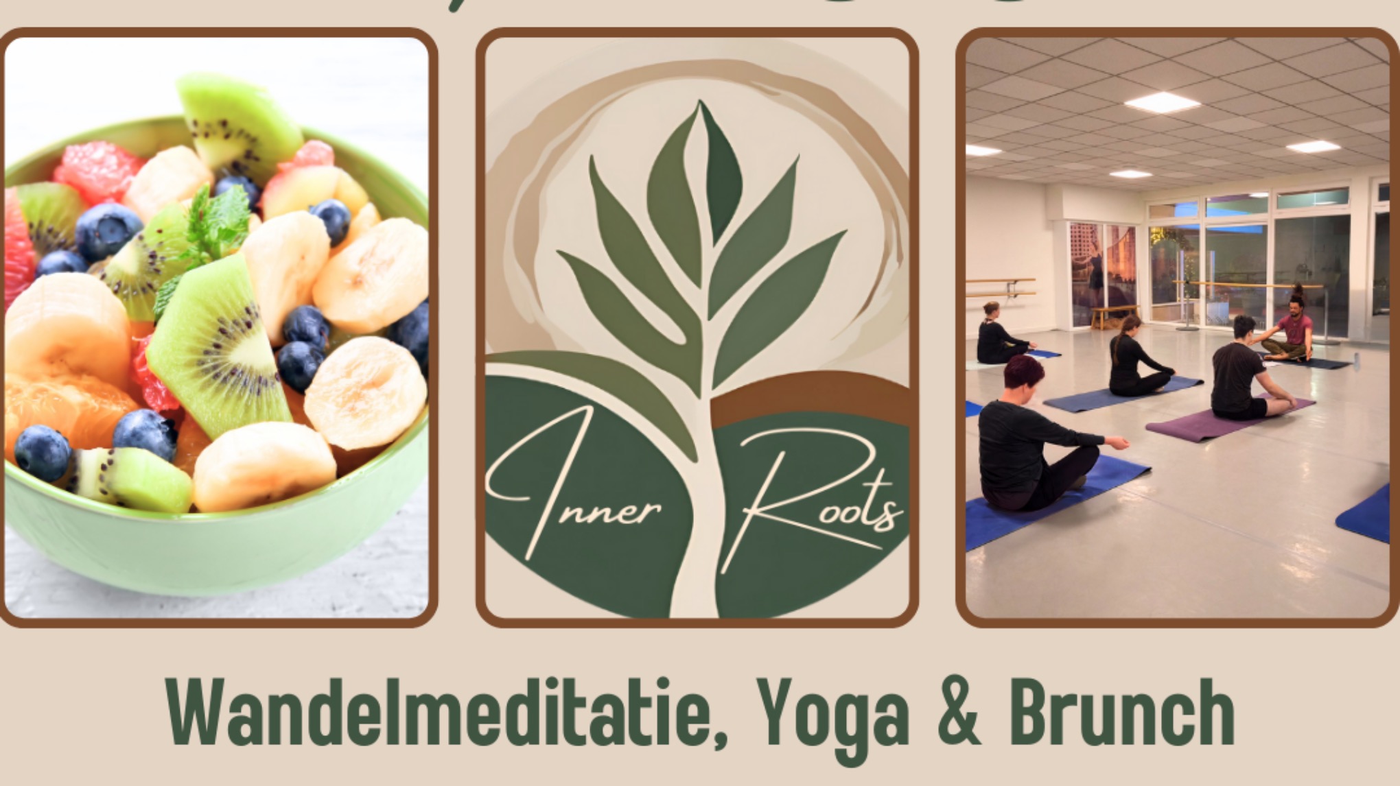 Meditatiewandeling, yoga & brunch