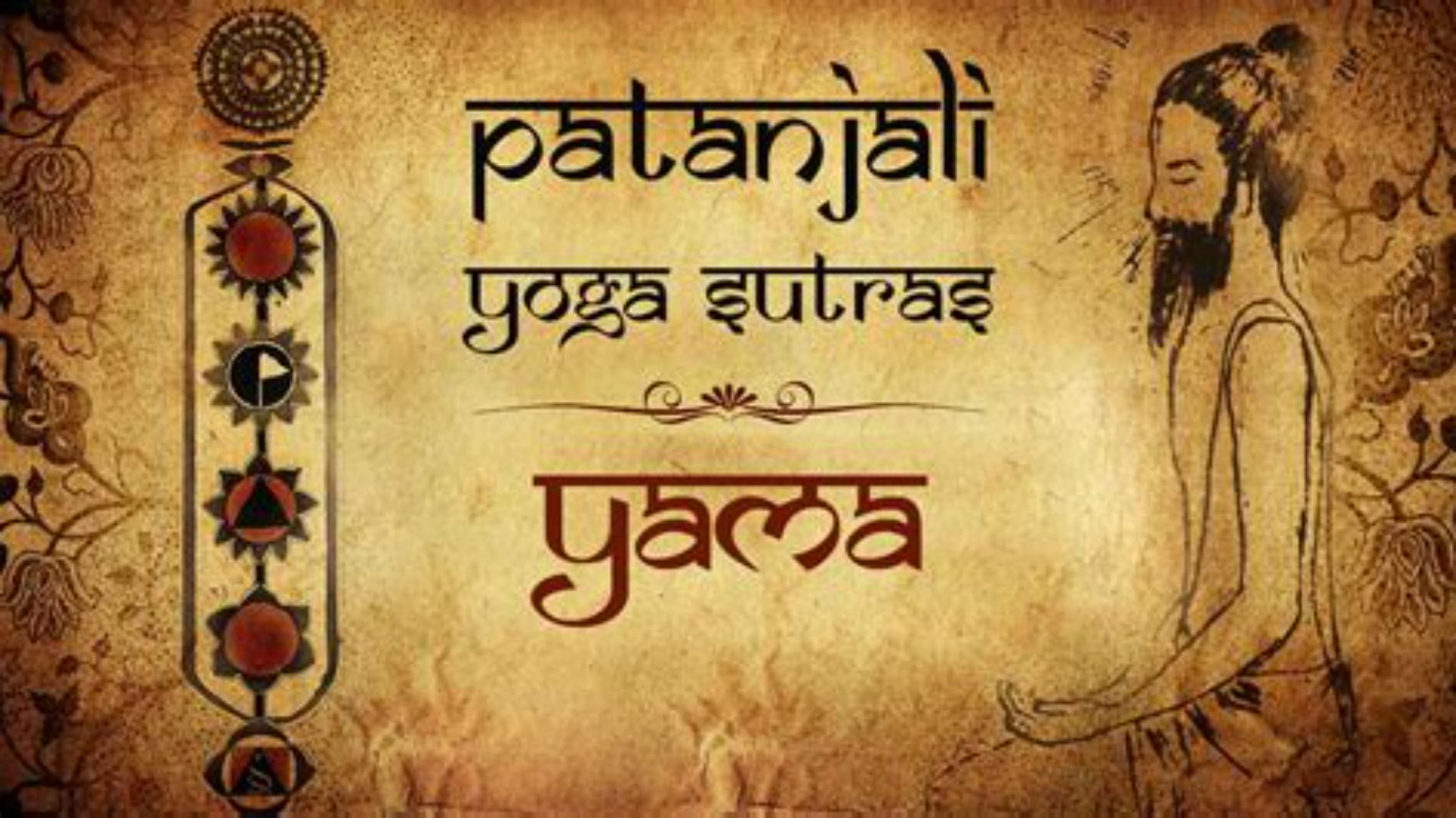 aula alargada - os 5 yama dos Yoga Sutras de Patanjali