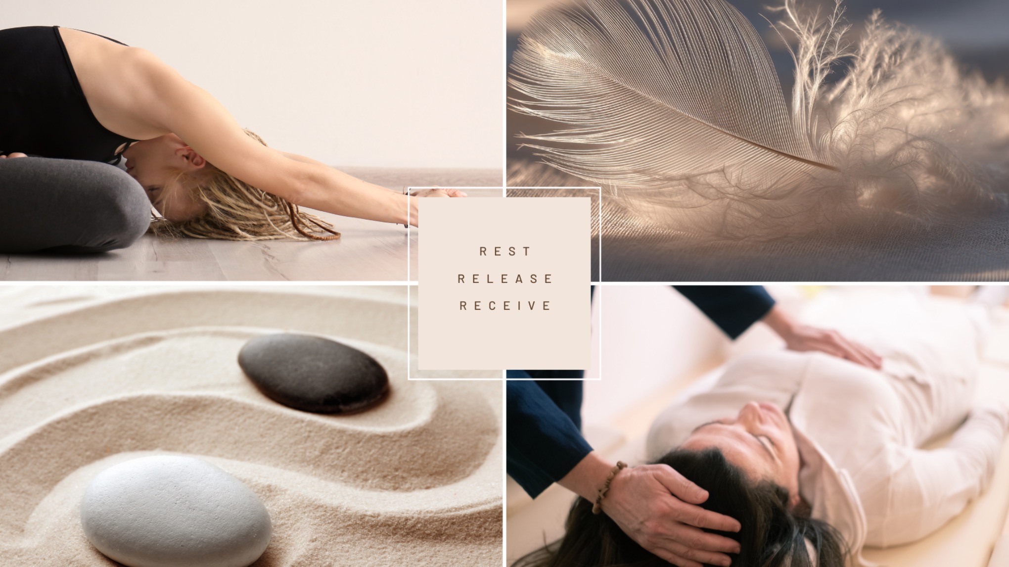 ** Rest, Release, Receive **