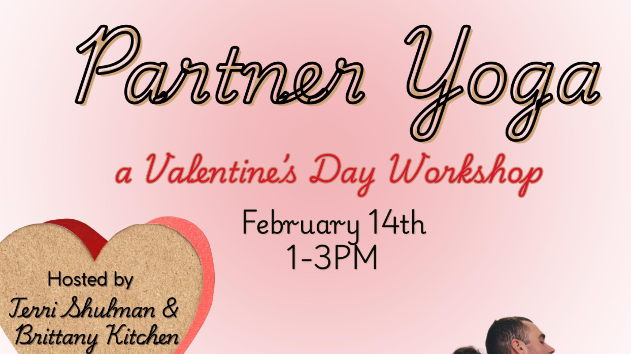 Valentine’s Day Partner Yoga: Cultivating Connection