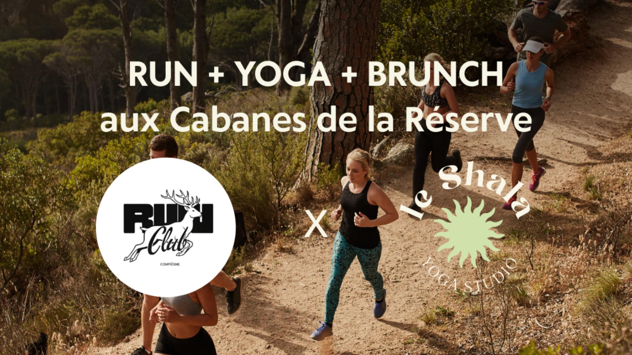 Run & YogaBrunch aux Cabanes de la Réserve