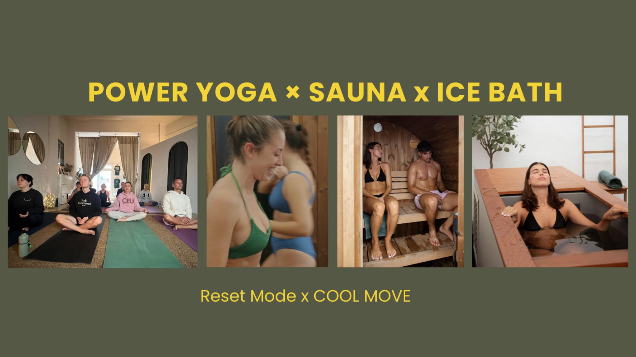WEEKEND RESET: POWER YOGA x SAUNA x ICE BATH (Eng)🔥
