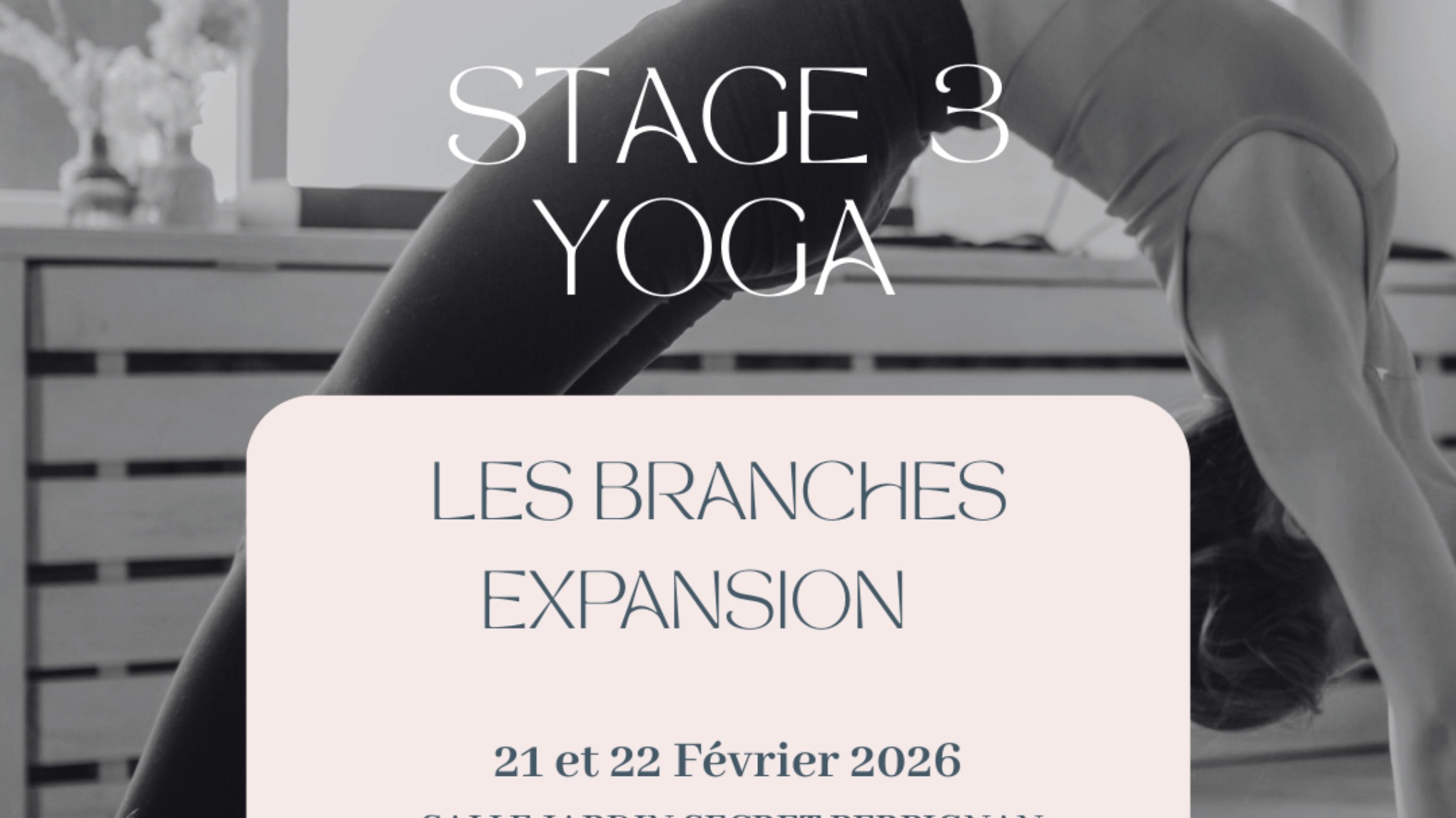 STAGE YOGA 2 JOURS 21 et 22/02