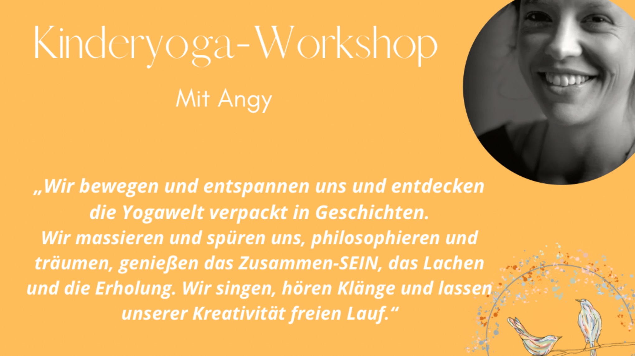 Kinderyoga Workshop mit Angy